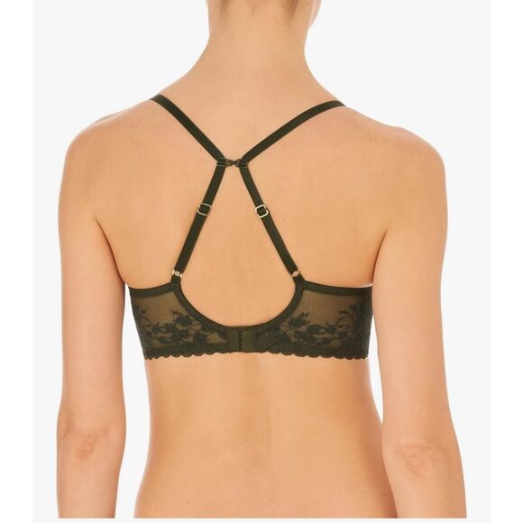 Natori NWT Cherry Blossom Convertible Pesto 32D - Picture 5 of 6